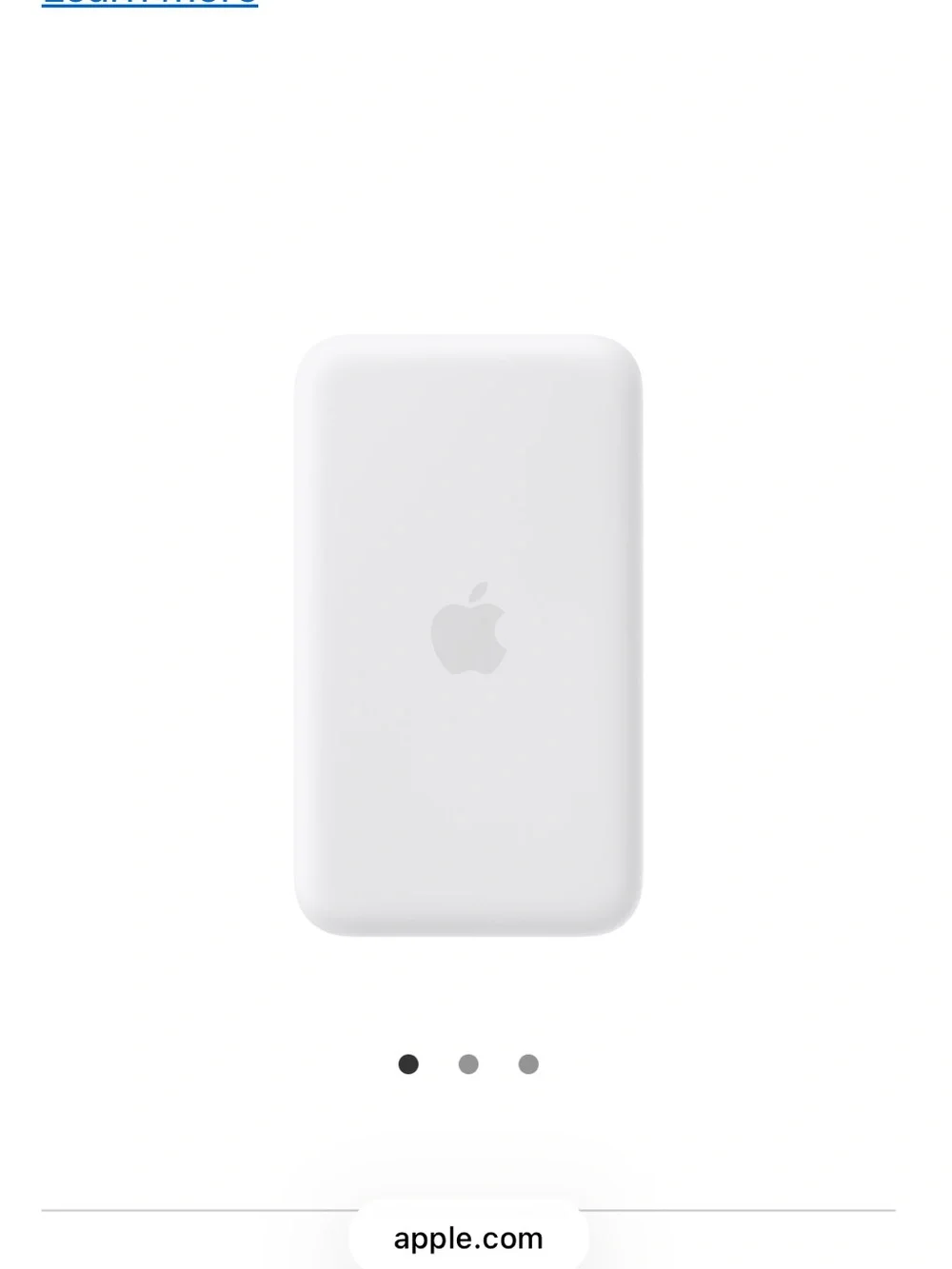 iPhone Air MagSafe Battery